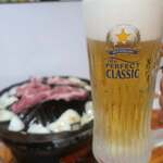 炭火ジンギスカン いい田屋 - サッポロパーフェクト クラシック