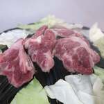 炭火ジンギスカン いい田屋 - 生ラム