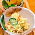うんの - とんかつセットのポテトサラダ