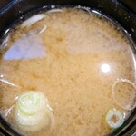 うんの - セットのみそ汁