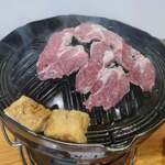 炭火ジンギスカン いい田屋 - 生ラム