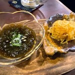 谷町 わらかし - 伊是名島もずく酢　そうめん南京ナムル