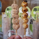 新雀 - 料理写真:きなこ団子、みたらし団子