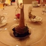 クイーン・アリス - クロッカン入り チョコレートのパルフェ