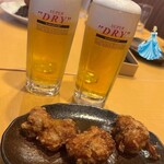 ガスト - 料理写真:
✧アサヒスーパードライ☆クーポン【半額】(270えん)×2【税込価格】
✧から好し さん もも唐揚げ 3こ ☆クーポン(460えん)×2✨.ﾟ･*
最高の組み合わせで幸せすぎる(⋈◍＞◡＜◍)。✧♡✨️