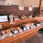 天面マーケット - 店内にはベーグルが並んでます