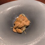 蒼 - 赤雲丹の冷製フェデリーニ