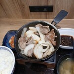吉野家 - 料理写真:ジンギスカン定食