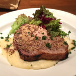 Aux delices de dodine - ランチ（豚ロースのロースト 粒マスタードソース）