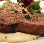 Aux delices de dodine - ランチ（豚ロースのロースト 粒マスタードソース）