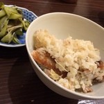 食堂 おがわ - 新しょうがとサンマのご飯