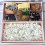 象印銀白弁当 - 和食弁当(\1,400)　銀白ごはん・ふつう(200g)・あったかごはん