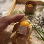 日光金谷ホテル - とちぎ夢ポークのパテドカンパーニュ　ホオズキ