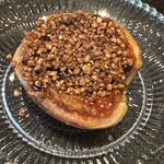 やまぐち - 香川はざま無花果　フォアグラのテリーヌ　蕎麦の実