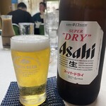 埼玉屋食堂 - 大瓶アサヒスーパードライ