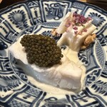 やまぐち - 五島列島クエ　キャビア　梨の白和え(新幹線) 胡桃