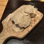 やまぐち - サマートリュフ　蝦夷鮑　百合根白銀　リゾット