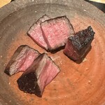 やまぐち - 牛ヒレ肉の炭火焼き