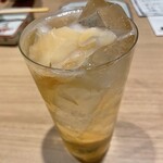 炭火串焼 とり隆 - ガリハイボールです！