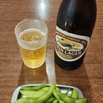 Homer - お通しと中瓶