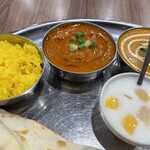 サパナマハル - マトンカレーとチキンカレー