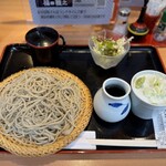 粗挽きそば 手打ち 日本橋福田雅之 - 