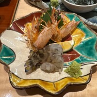 対馬のどぐろとイカ活き造り 博多 魚蔵 都ホテル店 - 