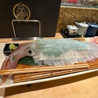 対馬のどぐろとイカ活き造り 博多 魚蔵 都ホテル店 - 