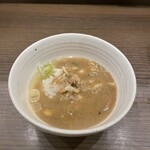 びし屋 - 残ったつけ汁を〆飯にぶっかけ