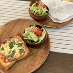 カフェ メリッジャーレ - ピザトースト