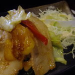 しの原 - バイキング・本日のメイン・豚のピリ辛炒め