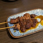 ラ グリュ - 鹿のあばら肉の串焼き