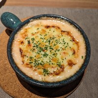 旬菜ステーキ処 らいむらいと - 真鯛とズワイガニとポテトの明太子風味グラタン