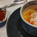 中国菜 ARATA - 海鮮サンラー茶わん蒸し仕立て