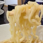 食堂 はせ川 - 最後まで美味しい中太麺
