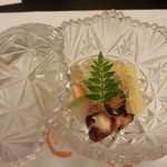 柚子庵 - ガラス制入れ物も素敵な煮物