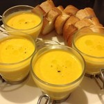 イタリア食堂　ちぇるきお - かぼちゃのヴィシソワーズ