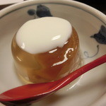 柚子庵 - 梅ゼリーヨーグルト掛け