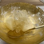 鮨処 暁 -akatsuki- - 幸水と日本酒ゼリー