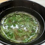 鮨処 暁 -akatsuki- - 海老味噌汁