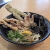 手打うどん 恩田 - 料理写真:げそ天＆ちくわ天