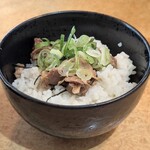 手打うどん 恩田 - とりめし