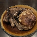 middle - 香茸とヤマドリダケ