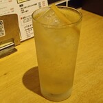 すし酒場 握わい - レモンサワー