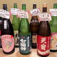 全国各地の美味しい地酒を多数ご用意してます。