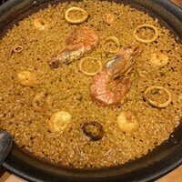 ミゲル フアニ 新宿タカシマヤ タイムズスクエア店 - 魚介のパエリヤ