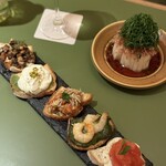 BBB - ブルスケッタ5種盛り