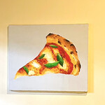 石窯ピザ ステッラ - RTELLA 店内のART   マルゲリータピザの絵は難しい〜ピザの絵は難しい〜気がしますっ　byまみこまみこ