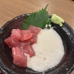 酒と鮪の旨い店 酒交場モヒ - マグロの山かけ