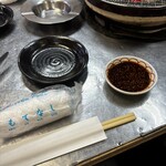 ニューワンちゃん - タレハシおしぼり